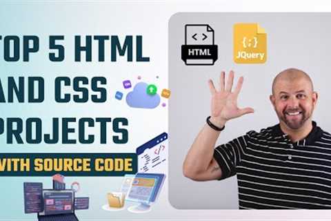 5 HTML CSS Projects ❤️ for Beginners | JavaScript Frontend Projects by Codelopment 🧑‍💻