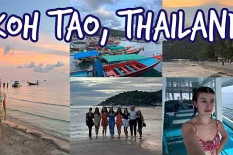 Island hopping to Koh Tao (I got sick on a boat) | THAILAND BACKPACKER VLOG 6