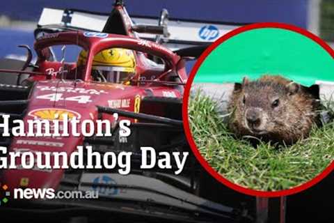 'Devastated' Hamilton's chances ruined by Groundhog