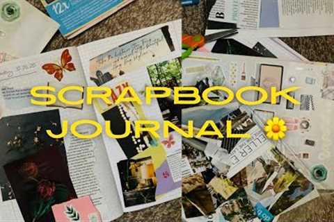 Make time for your Hobbies // scrapbook/ junk journal.