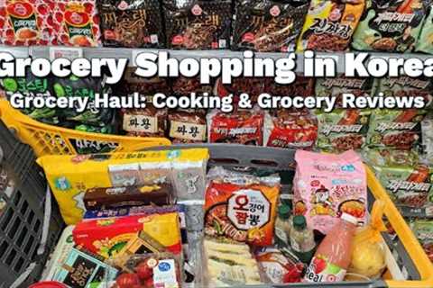 Shopping in Korea vlog | Grocery Food haul with Prices | Grocery Shopping in Korea