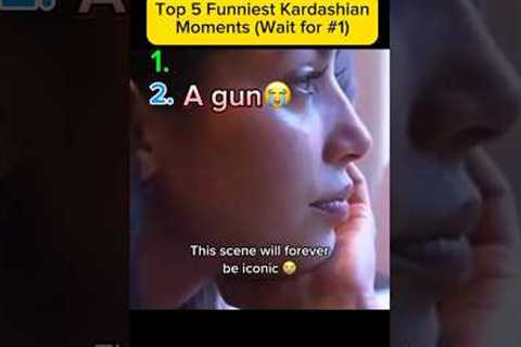 Top 5 Funniest Kardashian Moments (Wait For #1) #shorts #kardashians #funnycelebrities #top5