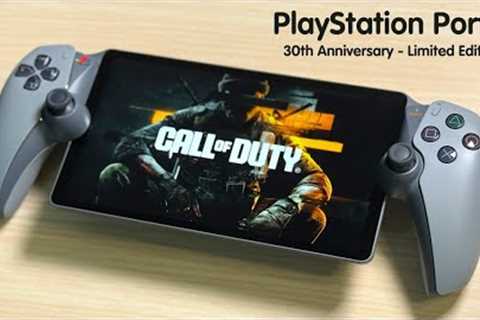 Playstation Portal 30th Anniversary Unboxing, Setup and Gameplay