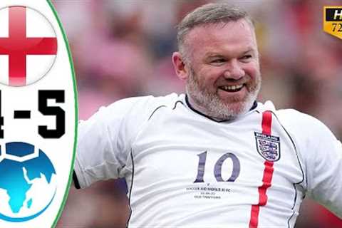 England XI vs World XI 4-5 All Goals &amp; Highlights Soccer Aid 2025
