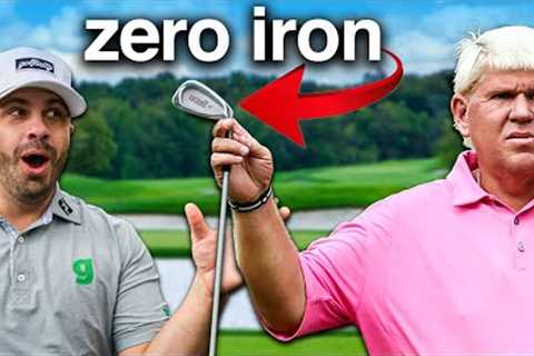 We Tried to Hit John Daly's Famous ZERO Iron!