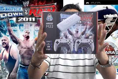 M22 V2.5 Advance Gamestick for TV unboxing and Review! Smackdown, Brain Lara Cricket &amp; 30K+..