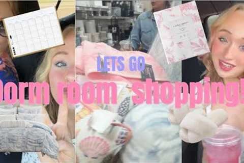 FRESHMAN COLLEGE DORM SHOPPING AND HAUL 2025 | HOME GOODS | PANERA | TARGET