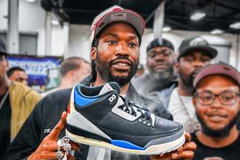 Meek Mill Goes Shopping For Sneakers At Got Sole