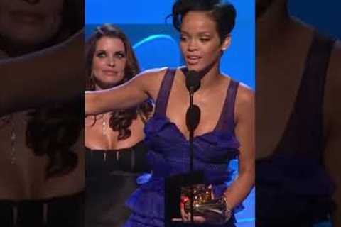Rihanna's first Grammy award (2008) #rihanna #grammys #jayz #2008 #music #funnymoments #popculture