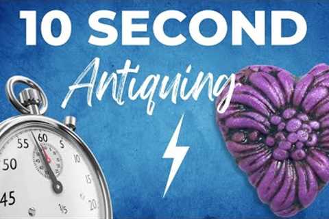 The LAZY Way To Antique Your Art
