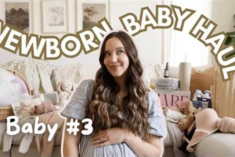 Everything I Bought For My Baby! | Newborn Baby Haul 2024