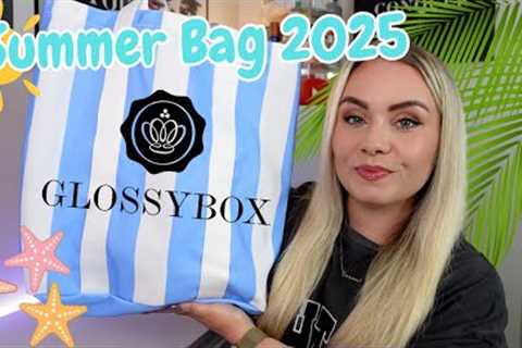 *BRAND NEW * GLOSSYBOX SUMMER BAG 2025 UNBOXING &amp; REVIEW - LIMITED EDITION | MISS BOUX