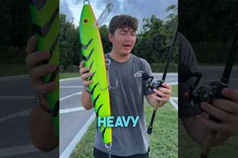 RAPALA GIANT LURE !!! 😮 #bassfishing #shorts