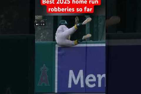 The best home run robberies of this season! #mlb #baseball #sports #defense #highlights