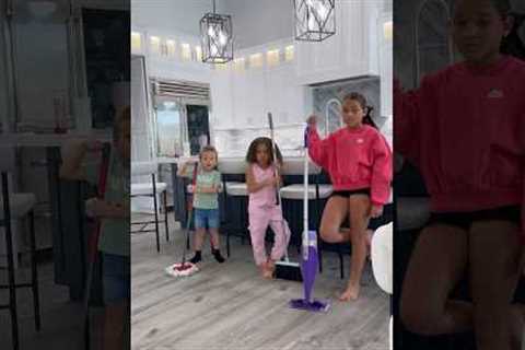 How to get your kids to help around the house🤪😂#remake #parenting #parents #momlife #familychannel