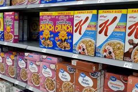 AMAZING! ASMR! SHOP WITH ME! CEREAL AISLE! NEW AT WALMART! #asmr #Walmart #amazing #store #sale