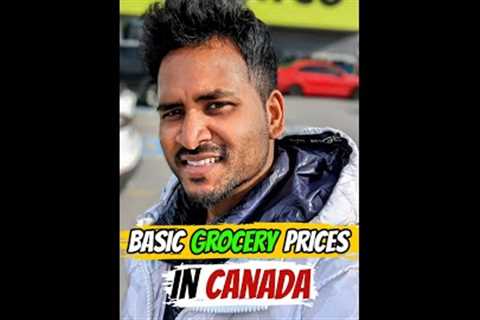 Basic Grocery Prices in Canada🛒💲🇨🇦