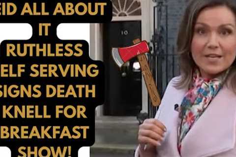 REID ALL ABOUT IT - GMB “ STAR” MEANS EVEN MORE STAFF CUTS AFTER THIS SHAMBLES #GMB #ITV #money