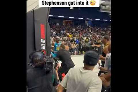 WOW #trending #reels #nba #viral #shorts #explore #fight #basketball #fyp #comment