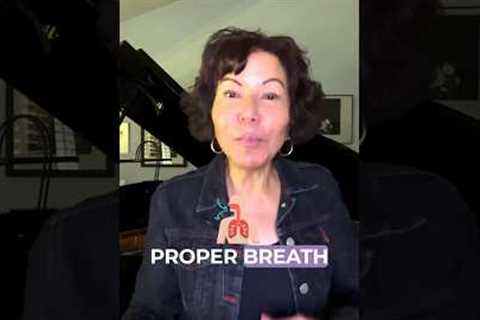 Good Breath Support vs. Bad Support