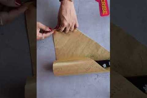 How to Gift Wrap a Wine Bottle | Wrapping Bottle as Gift for Christmas | Gift Wrap a Bottle of Wine