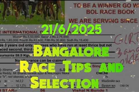 Bangalore Race Tips and Selection || The Chief Justice's Cup (Gr.3)