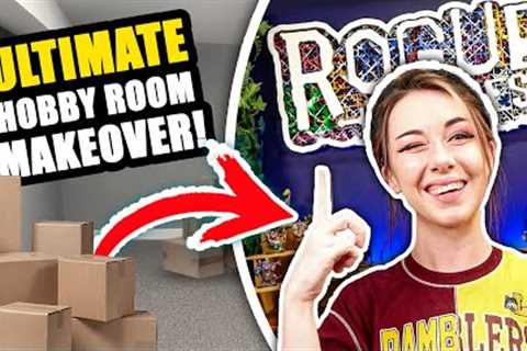 We Turned a Storage Cupboard into my DREAM Hobby Room!