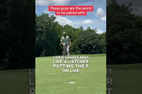 What’s a sign someone is a bad golfer? #golf #golfer #golfing #golflife #golfswing #barstoolgolf