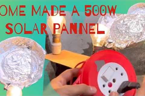 🔋 Homemade im Solar Panel | Full DIY Guide #diy #electrical #repair