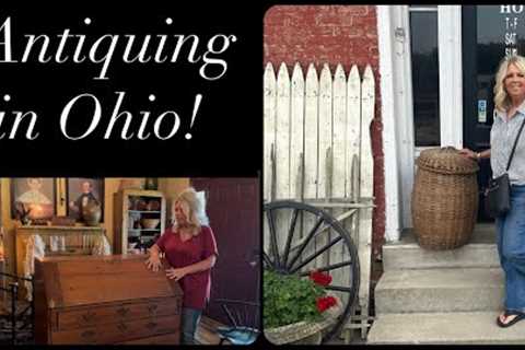 Antiquing in Ohio and Decorating with my Finds ~ Primitives &amp; Colonial