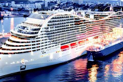 MSC World Europa Yacht Club - Luxury Cruise Ship Tour | 7 Days Mediterranean Cruise | 4K Trip Vlog