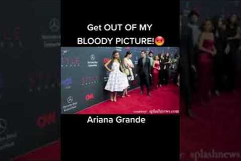Ariana Grande Paparazzi Awards Attitude Viral - Celebrity Bizz