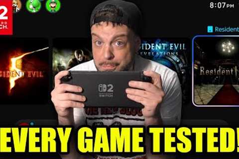 I Tested EVERY Resident Evil Game On Nintendo Switch 2!