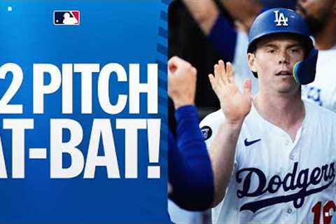 FULL AT-BAT: On the 12th (!!) pitch of the at-bat, Will Smith hits a home run and wins the battle!