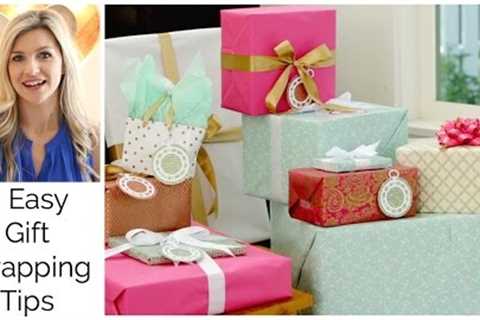 3 Easy Gift Wraping Tips: Bridal Shower Collab