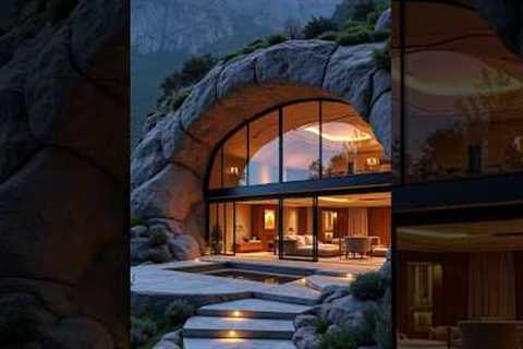 🏕 Unbelievable Underground House – Modern &amp; Minimalist Design! 🌿⚡️
