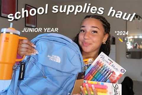SCHOOL SUPPLIES HAUL 2024 🏫📓✏️