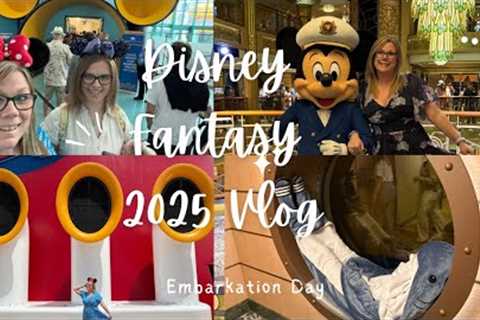 Disney Fantasy Cruise - Embarkation Day!!