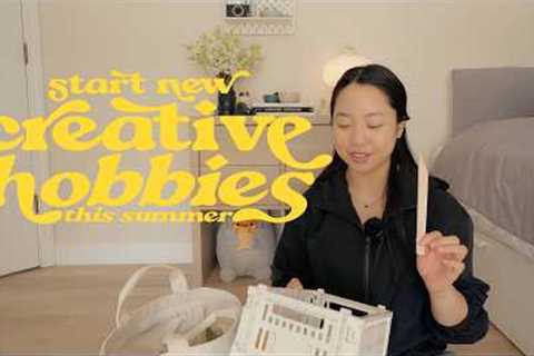 creative summer hobbies &amp; getting back into pottery