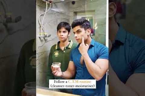Best SkinCare Routine for Teenagers to avoid Acne and Pimple problem✅| AVOID PIMPLE❌ #dailyshorts