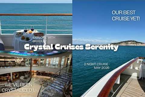 Crystal Cruises Serenity - 3 Night Cruise - May 2025