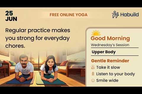 Habuild Yoga | Upper Body with   @saurabhbothra    Live M