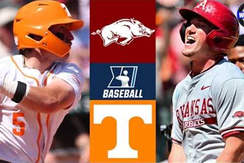 #3 Arkansas vs #14 Tennessee | Super Regionals Game 2 | 2025 College Baseball Highlights