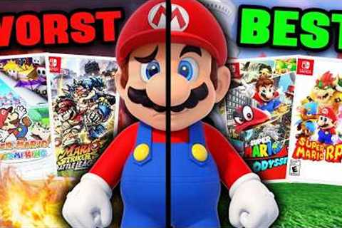 Ranking EVERY Mario Game On Nintendo Switch (2017-2025)