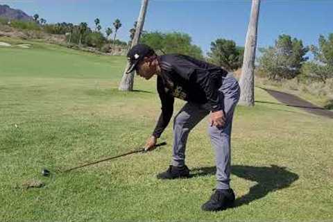 First time Golfing since Thanksgiving.  It is June 22nd today. Follow me on hole one until the end.