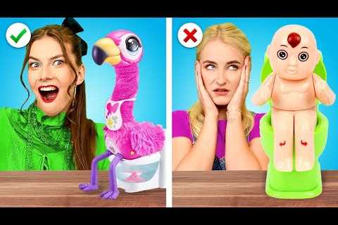 Must Have Toilet Gadgets For Every Parent | Parenting Hacks & Funny Moments
