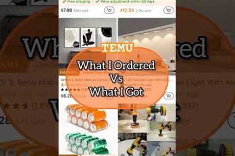 🤔 TEMU Finds | What I Ordered Vs What I Got #temu #temufinds #homedecor