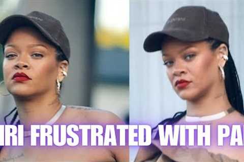Pregnant Rihanna Keeps It Cool Despite Paparazzi Frustration