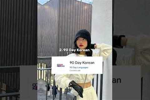Free apps to learn Korean #ytshorts #viral #fypシ #trendingshorts #korean #aesthetic #trending
