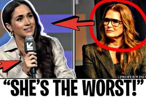 Meghan Markle PANICS After SXSW DISASTER! Brooke Shields SHADES Her & “LEAKED” Audio..